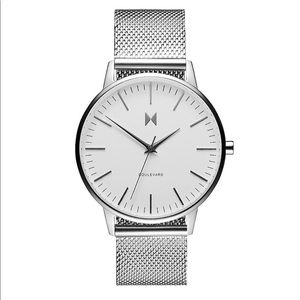 MVMT Stainless Steel Silver/White Watch 🆕